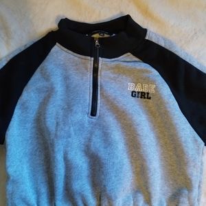 New Look sweater. Size large. Black and gray